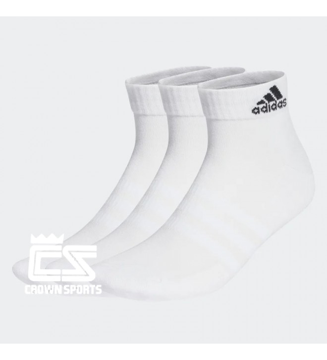 ADIDAS Linear Ankle Cushioned Socks 3 pack -HT3441